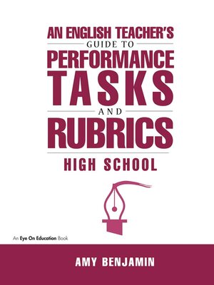 cover image of English Teacher's Guide to Performance Tasks and Rubrics